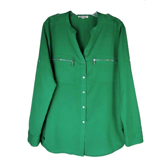 calvin klein tunic tops